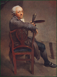 Anton Graff 1736 – 1813 Selbstbildnis in ganzer Gestalt